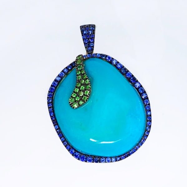 Ciondolo turchese - Horos Officina Orafa Ciondolo turchese - Horos Officina Orafa