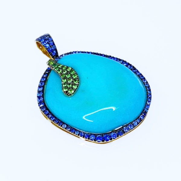 Ciondolo turchese - Horos Officina Orafa Ciondolo turchese - Horos Officina Orafa